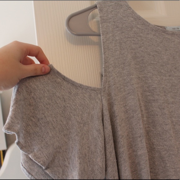 Kimchi Blue Gray top - Picture 3 of 3